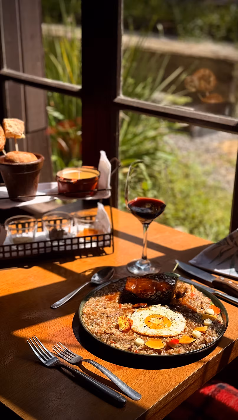 Arroz caldoso de costela